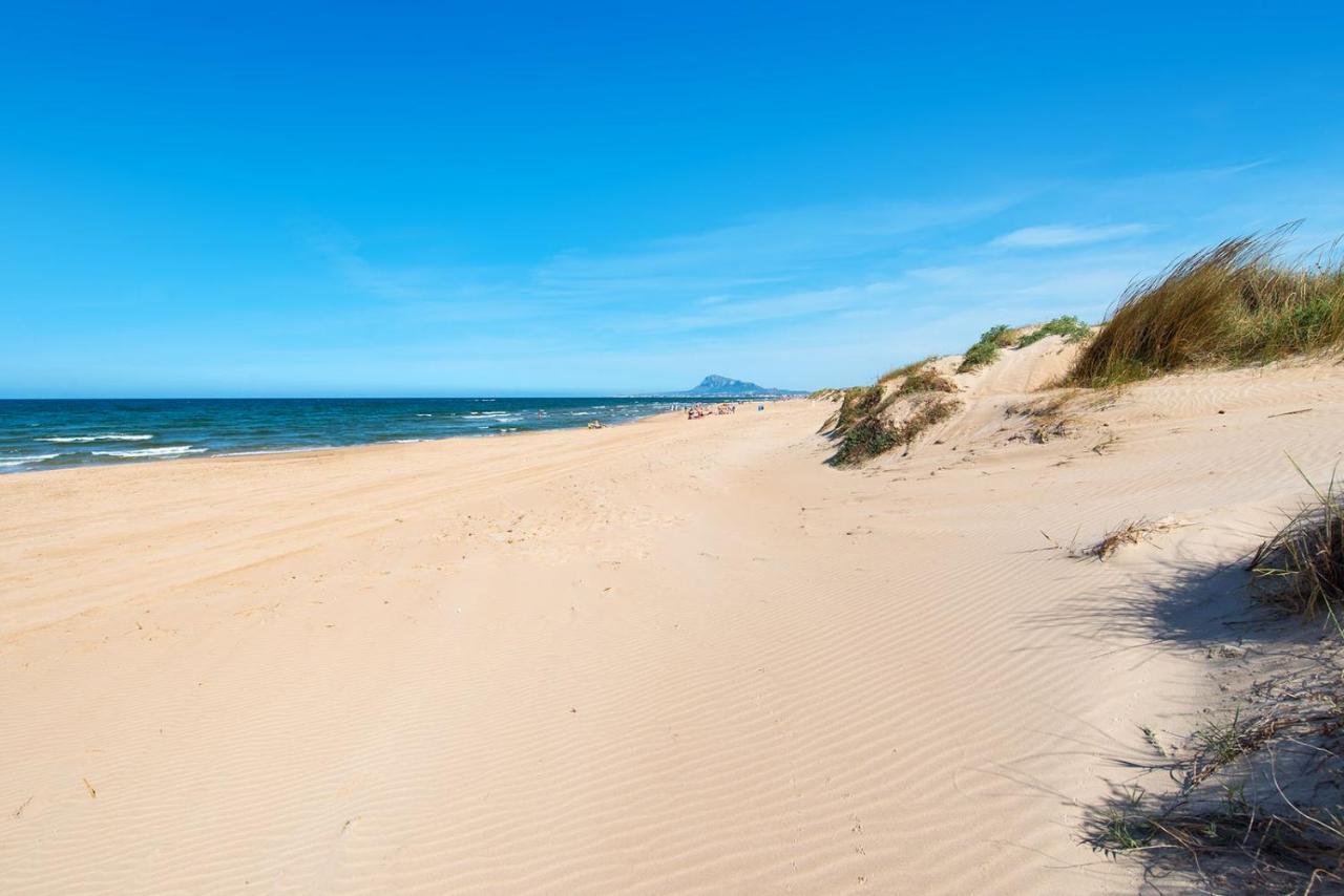 Acogedor Apartamento Junto Al Mar Oliva Luaran gambar