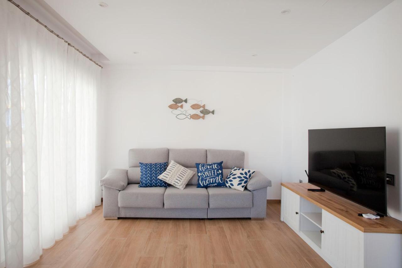 Acogedor Apartamento Junto Al Mar Oliva Luaran gambar