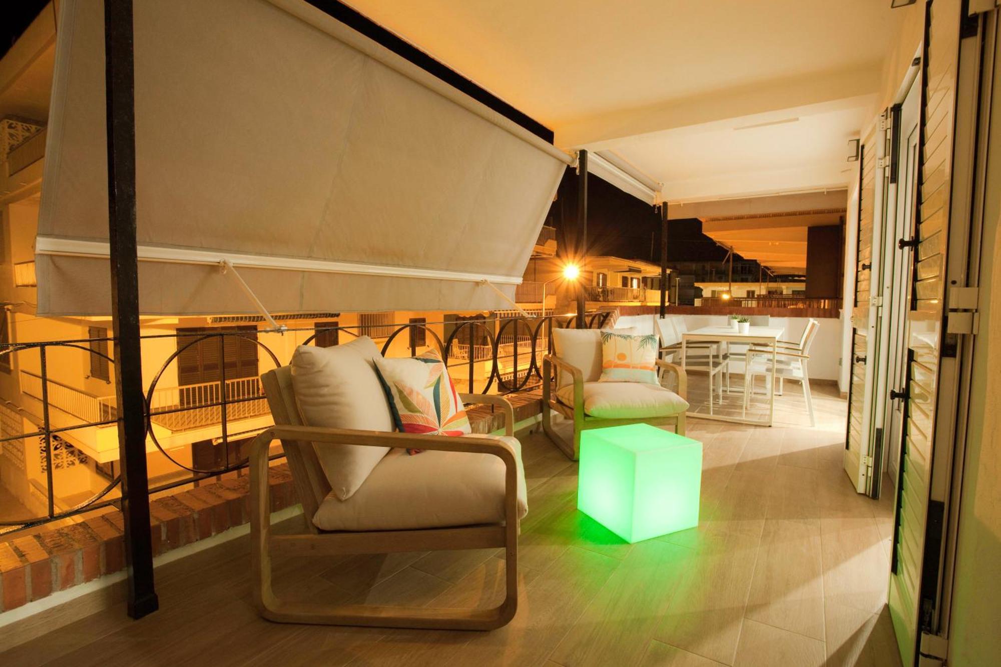 Acogedor Apartamento Junto Al Mar Oliva Luaran gambar